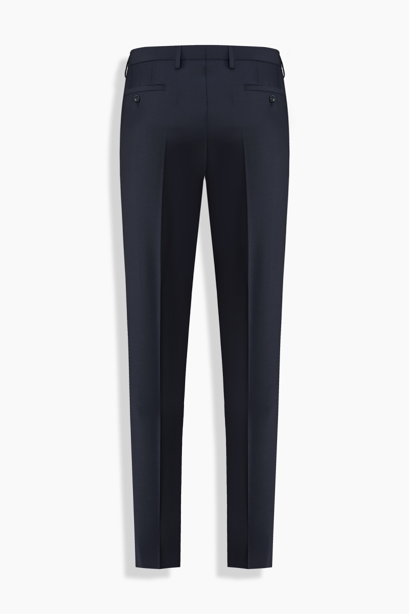 Amara Koyu Mavi Slim Fit Takım Elbise - 5
