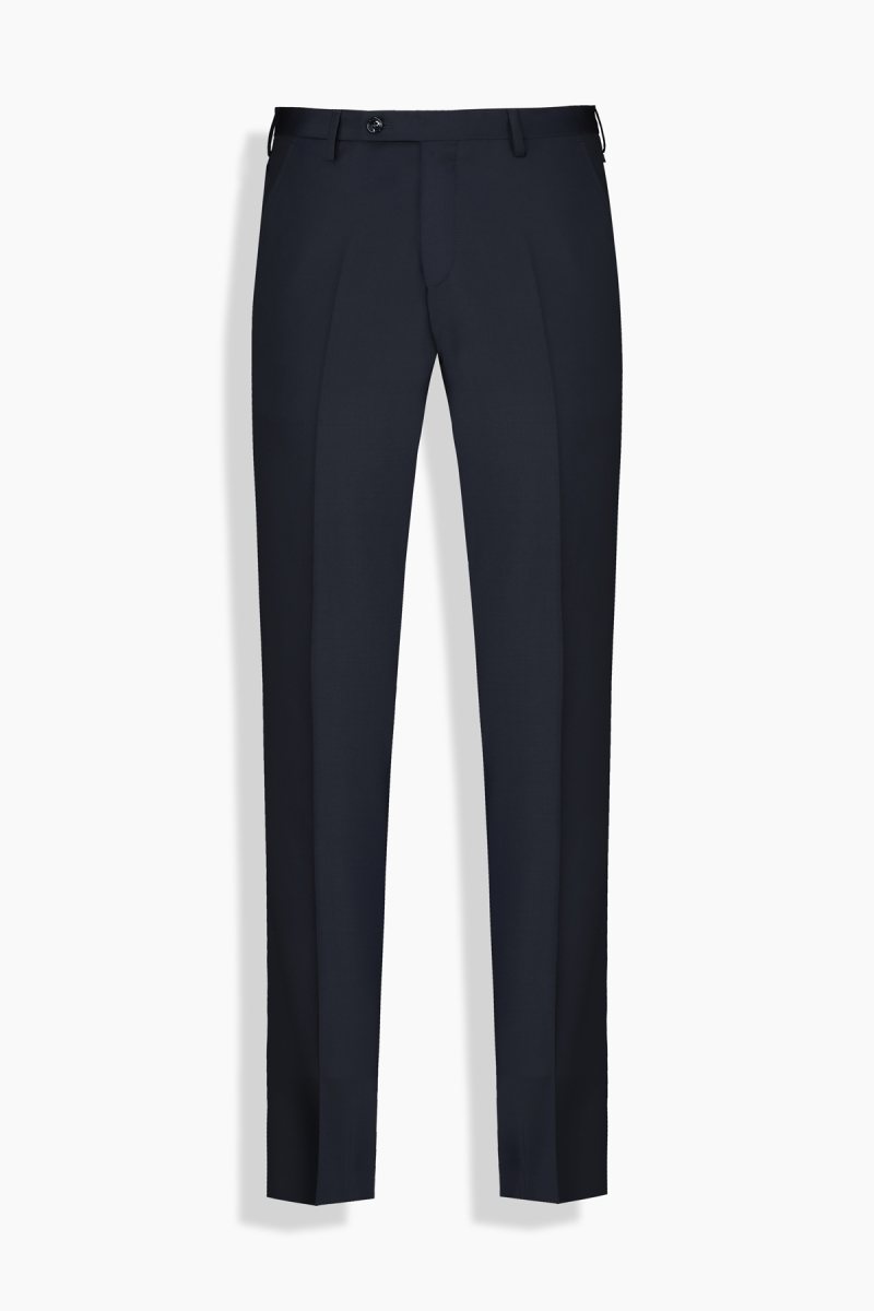 Amara Koyu Mavi Slim Fit Takım Elbise - 4