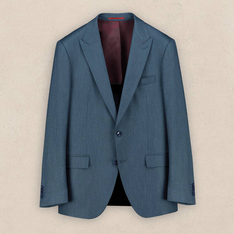 Amara Slim Fit Mavi Ceket - 1