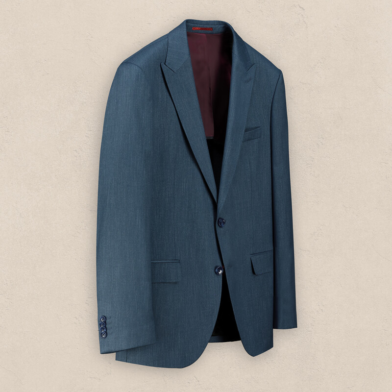 Amara Slim Fit Mavi Ceket - INTERVIEW