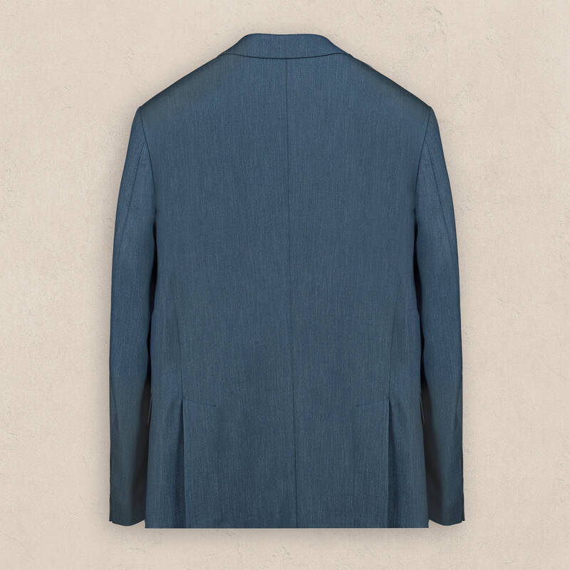 Amara Slim Fit Mavi Ceket - 3