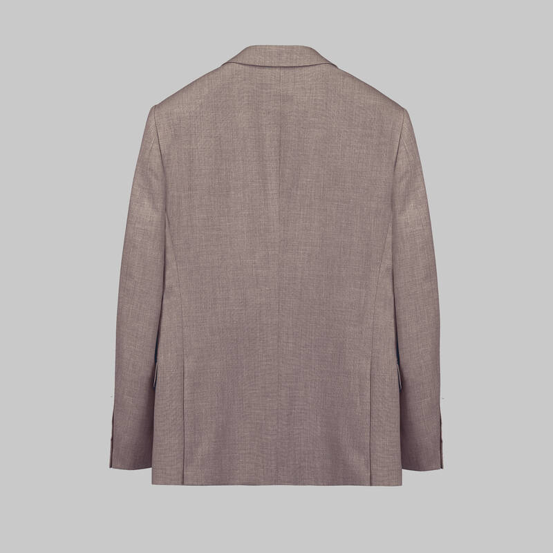 Amara Nasa Resta Slim Fit Mürdüm Yelekli Takım Elbise - 3