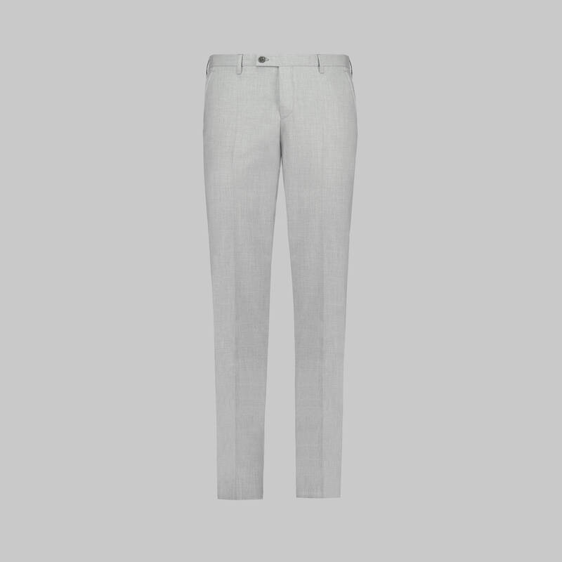 Amara Nasa Resta Slim Fit Açık Gri Yelekli Takım Elbise - 6