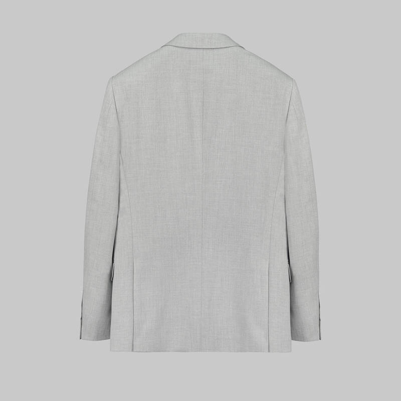 Amara Nasa Resta Slim Fit Açık Gri Yelekli Takım Elbise - 3