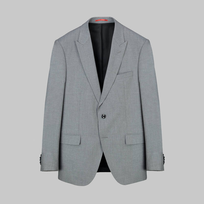 Amara Nasa Resta Slim Fit Gri Yelekli Takım Elbise - 1