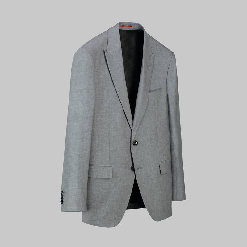 Amara Nasa Resta Slim Fit Gri Yelekli Takım Elbise - 2