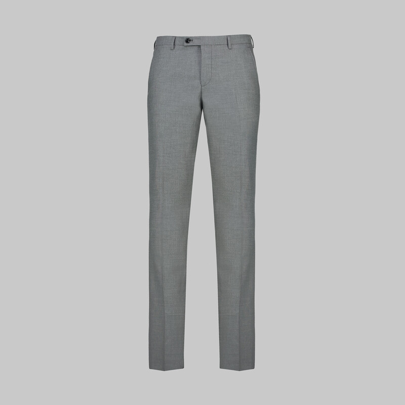 Amara Nasa Resta Slim Fit Gri Yelekli Takım Elbise - INTERVIEW