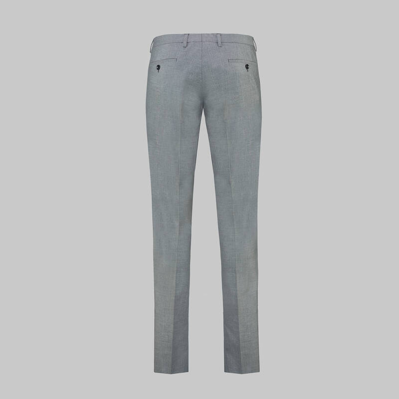Amara Nasa Resta Slim Fit Gri Yelekli Takım Elbise - 7