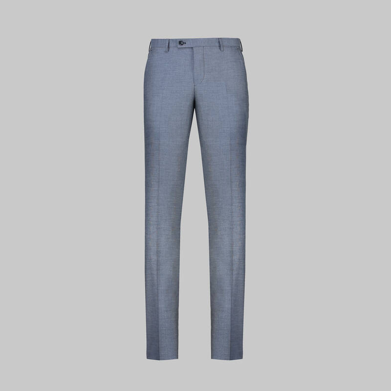 Amara Nasa Resta Slim Fit Koyu Mavi Yelekli Takım Elbise - 6