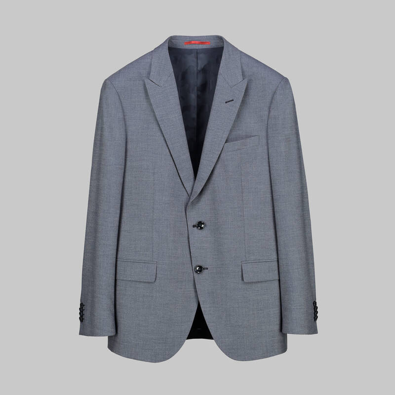 Amara Nasa Resta Slim Fit Koyu Mavi Yelekli Takım Elbise - 1