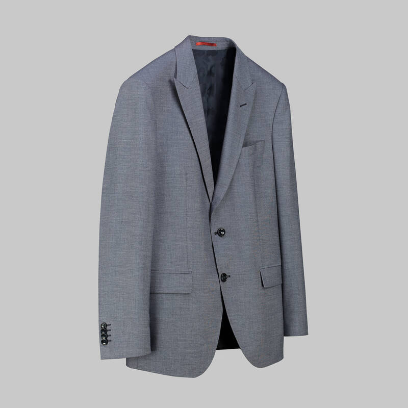 Amara Nasa Resta Slim Fit Koyu Mavi Yelekli Takım Elbise - 2