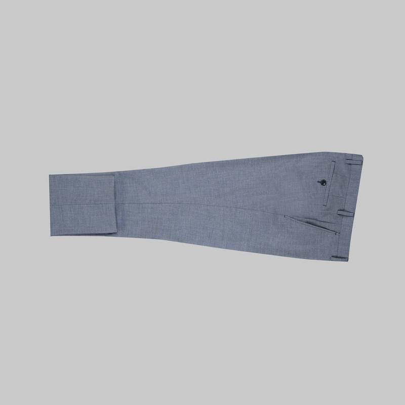 Amara Nasa Resta Slim Fit Koyu Mavi Yelekli Takım Elbise - 8