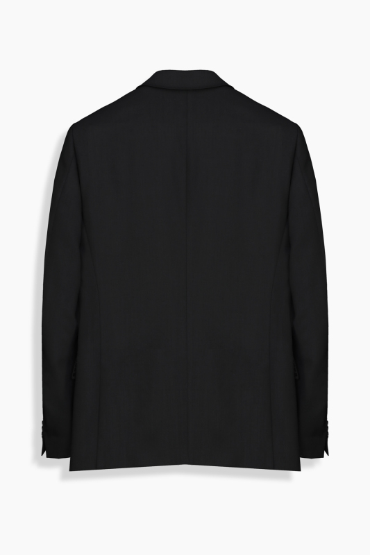 Amara Resta Relax Fit Siyah Yün Takım Elbise - INTERVIEW