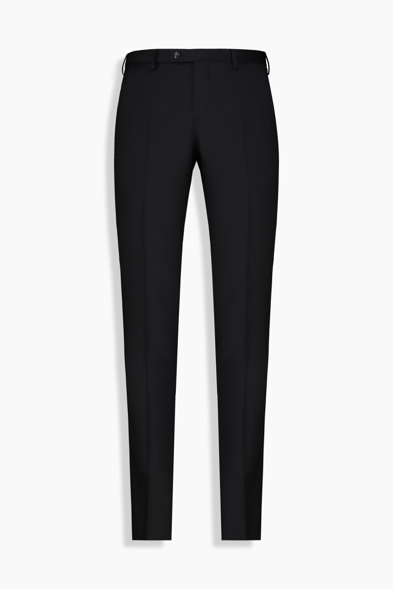 Amara Resta Relax Fit Siyah Yün Takım Elbise - 4