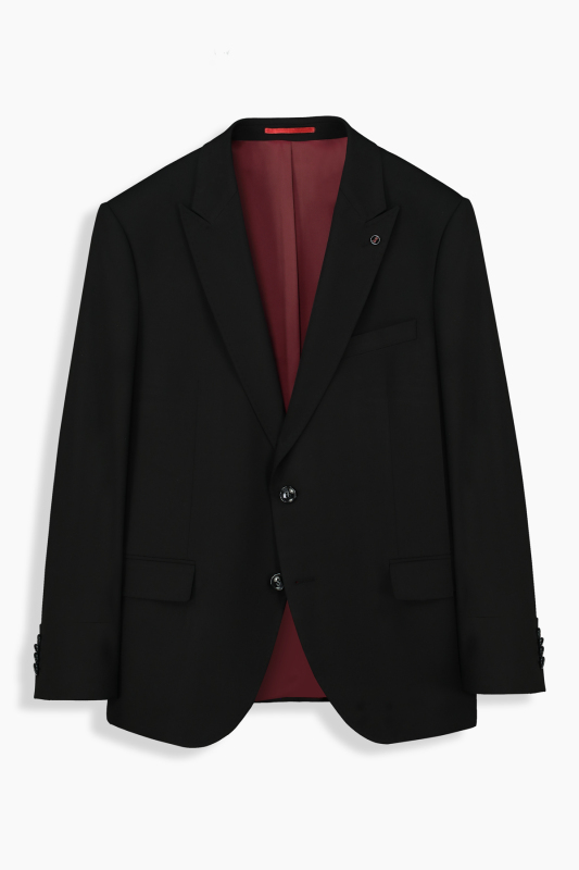 Amara Resta Siyah Relax Fit Takım Elbise - INTERVIEW