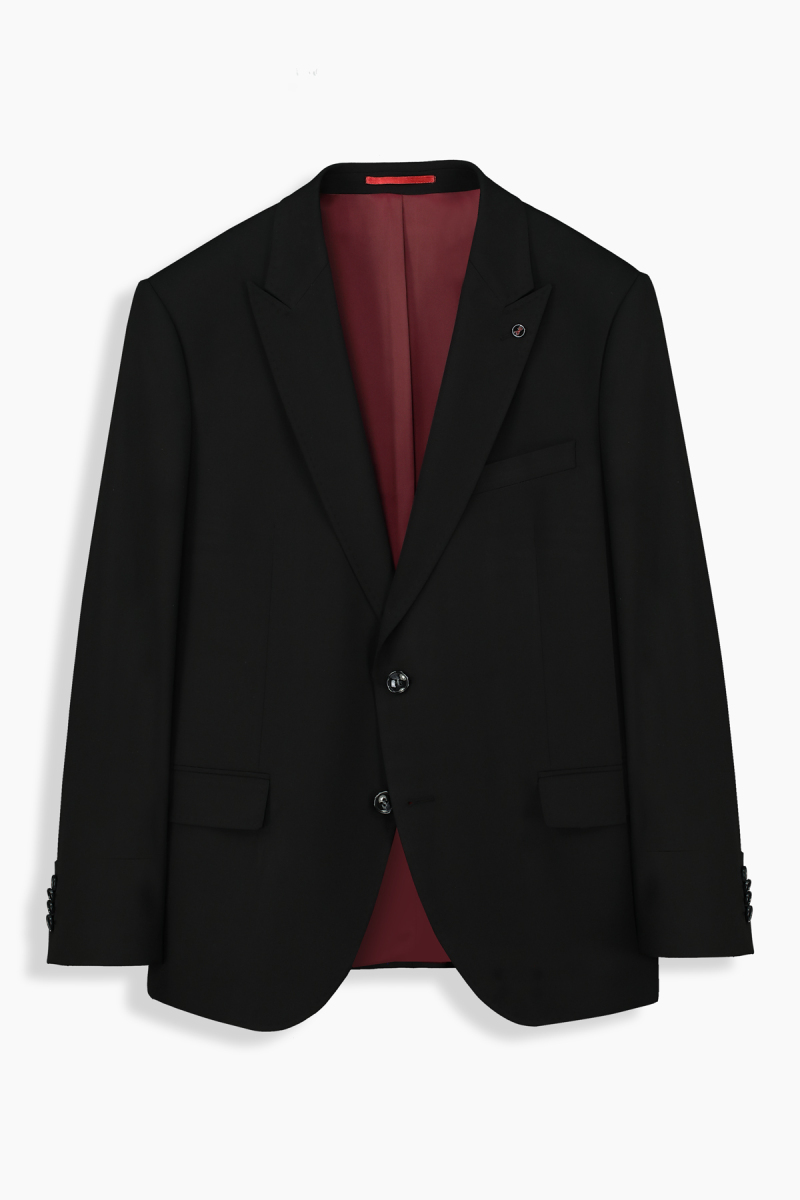 Amara Resta Siyah Relax Fit Takım Elbise - 2