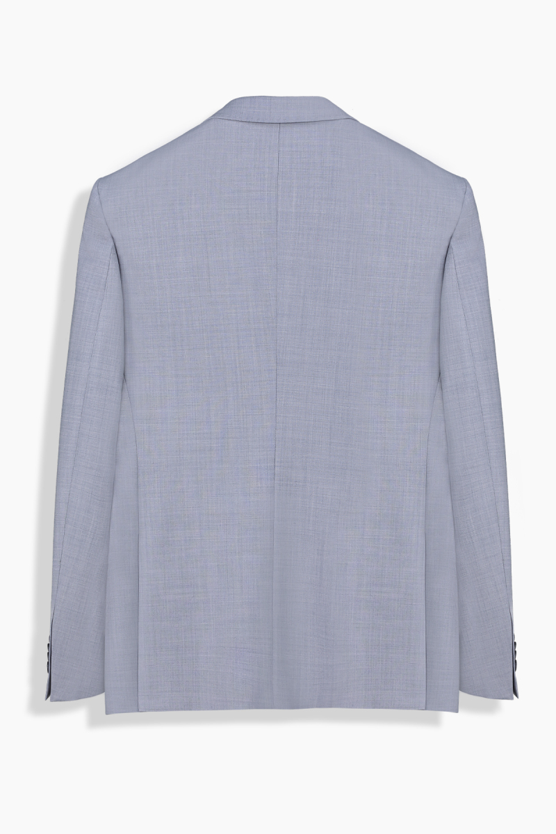 Amara Resta Slim Fit Gri Melanj Takım Elbise - 3