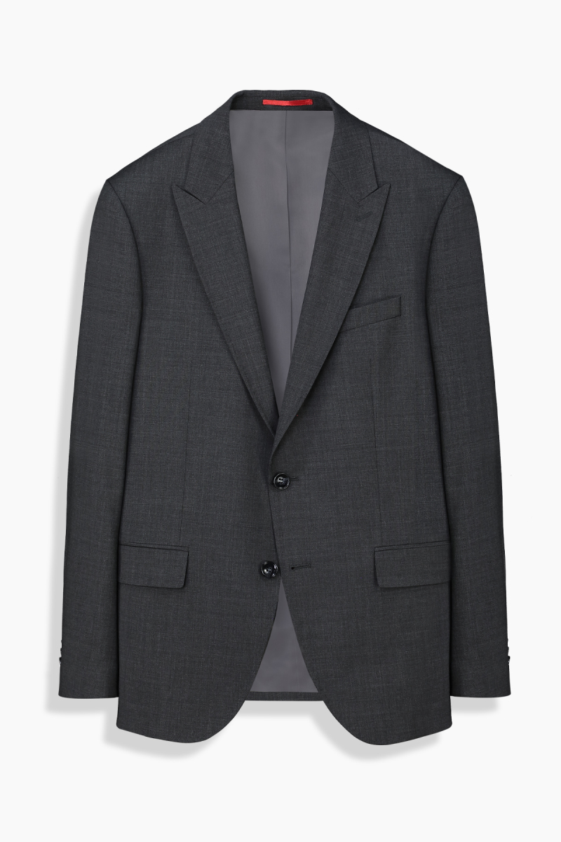 Amara Resta Slim Fit Gri Takım Elbise - 2