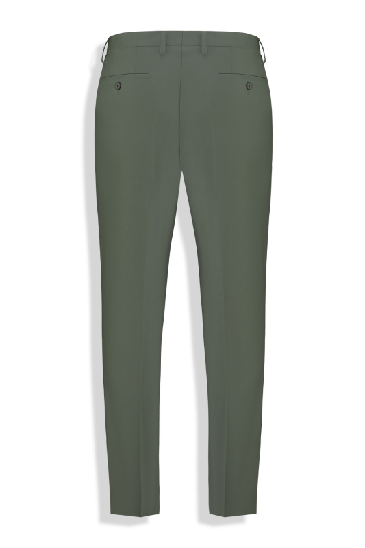 Amara Resta Slim Fit Haki Takım Elbise - INTERVIEW