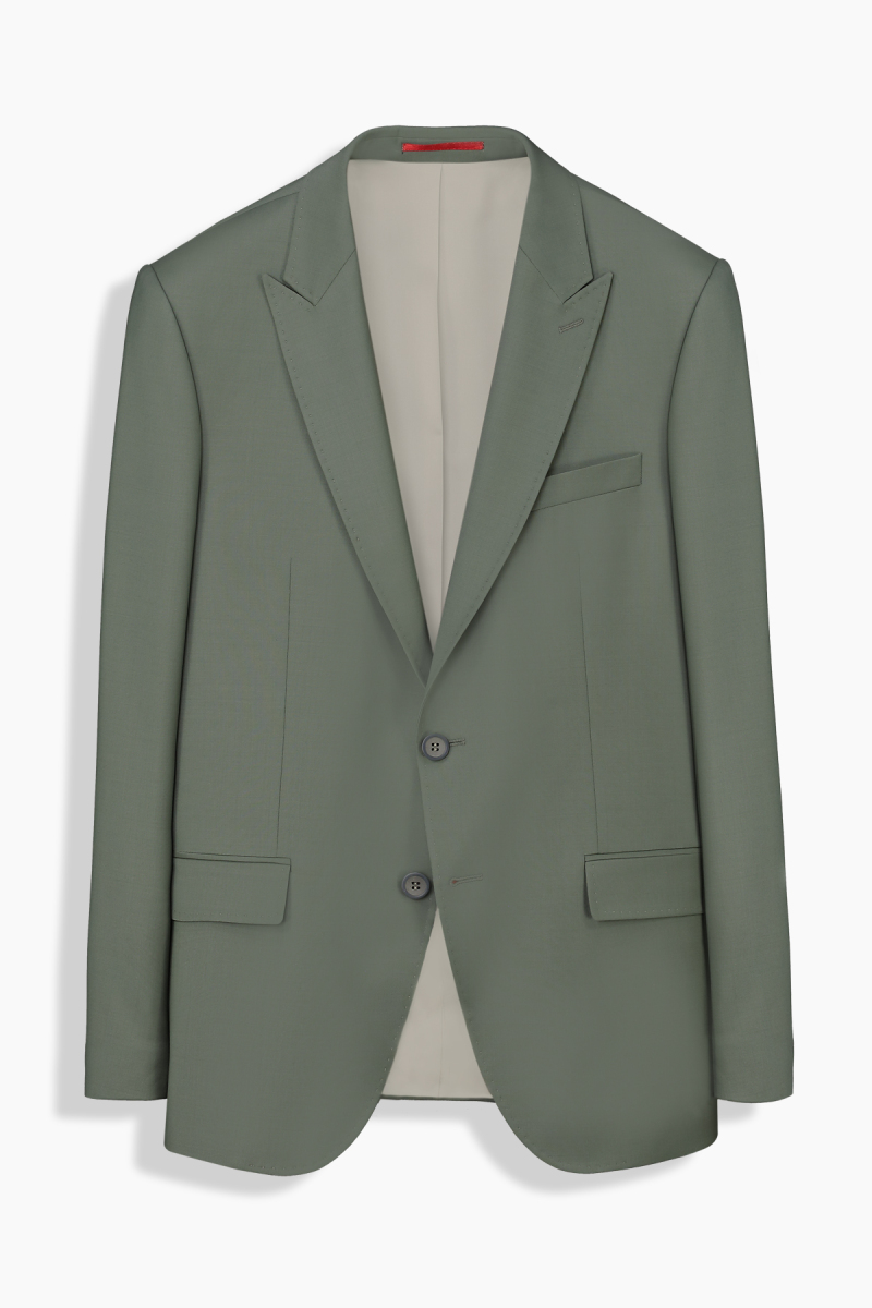 Amara Resta Slim Fit Haki Takım Elbise - 2