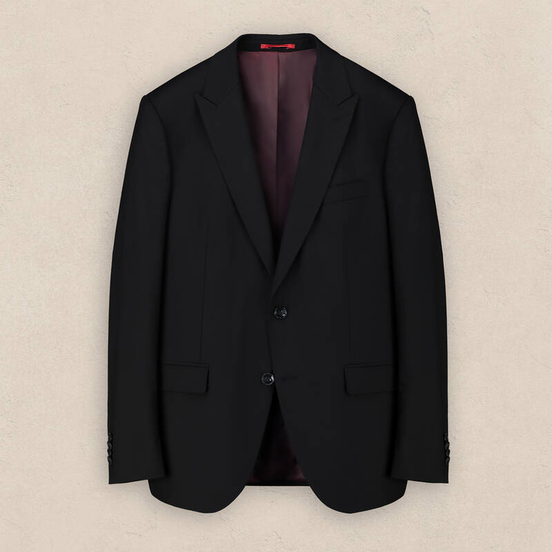 Siyah Amara Resta Slim Fit Takım Elbise - 1