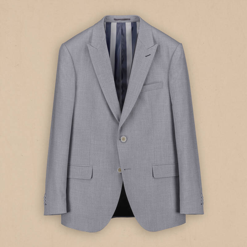 Amara Resta Slim Fit Mavi Takım Elbise - 1