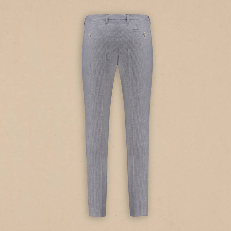 Amara Resta Slim Fit Mavi Takım Elbise - 5