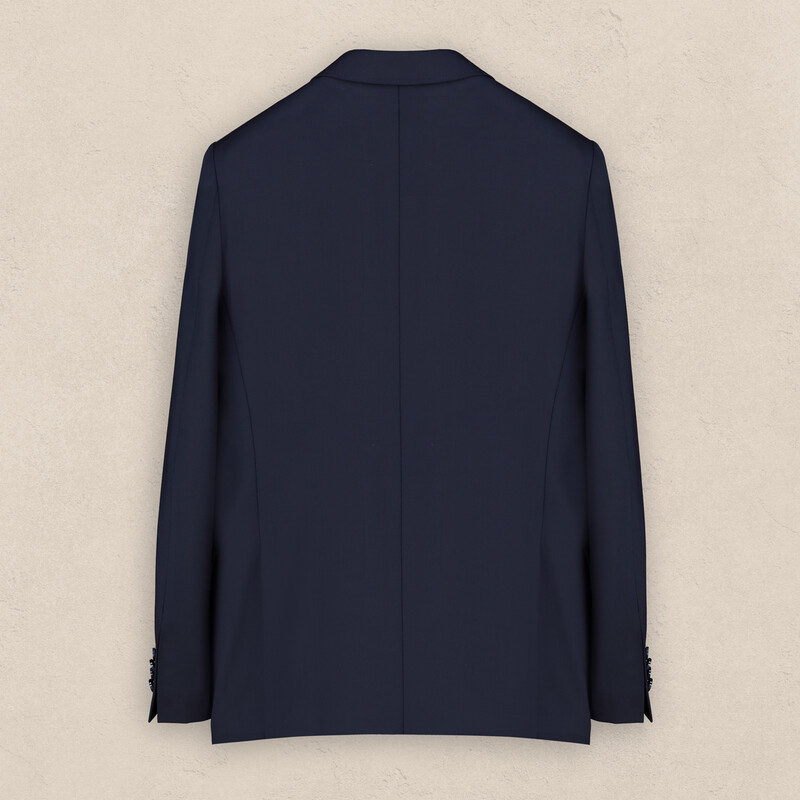 Amara Resta Slim Fit Koyu Mavi Takım Elbise - INTERVIEW