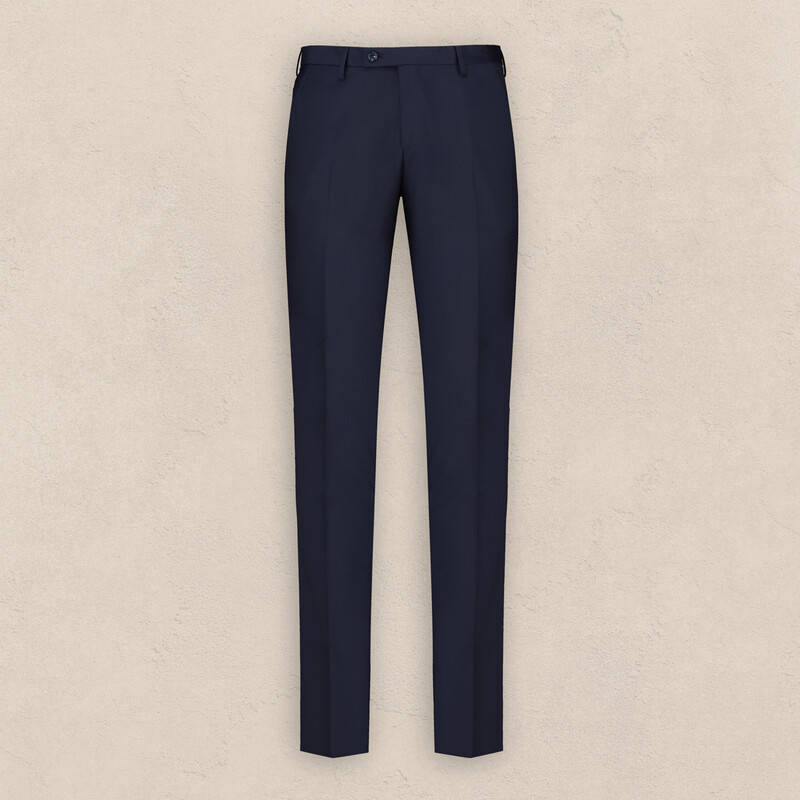 Amara Resta Slim Fit Koyu Mavi Takım Elbise - INTERVIEW