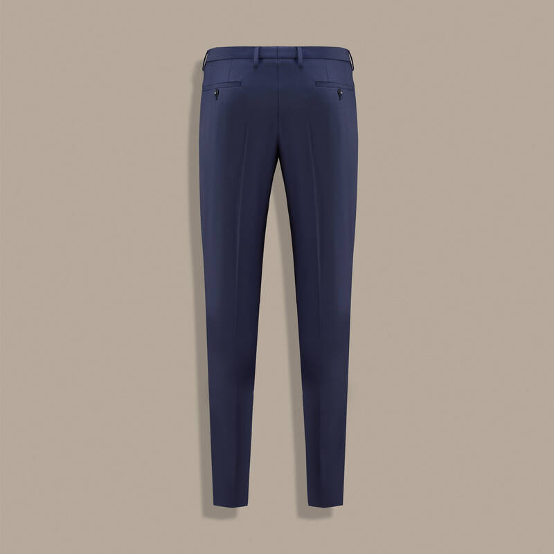 Amara Resta Slim Fit Açık Lacivert Takım Elbise - 5