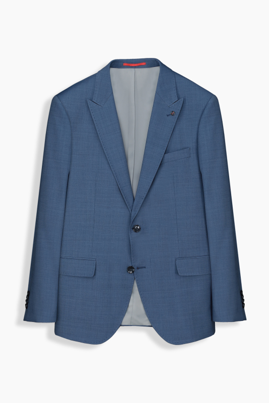 Amara Resta Relax Fit Mavi Takım Elbise - INTERVIEW