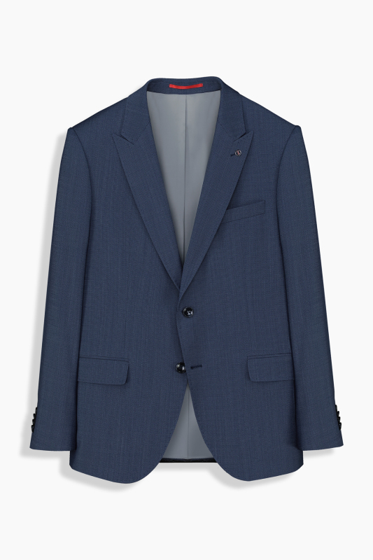 Amara Resta Relax Fit Açık Lacivert Takım Elbise - INTERVIEW