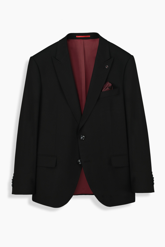 Amara Resta Relax Fit Yelekli Siyah Takım - INTERVIEW