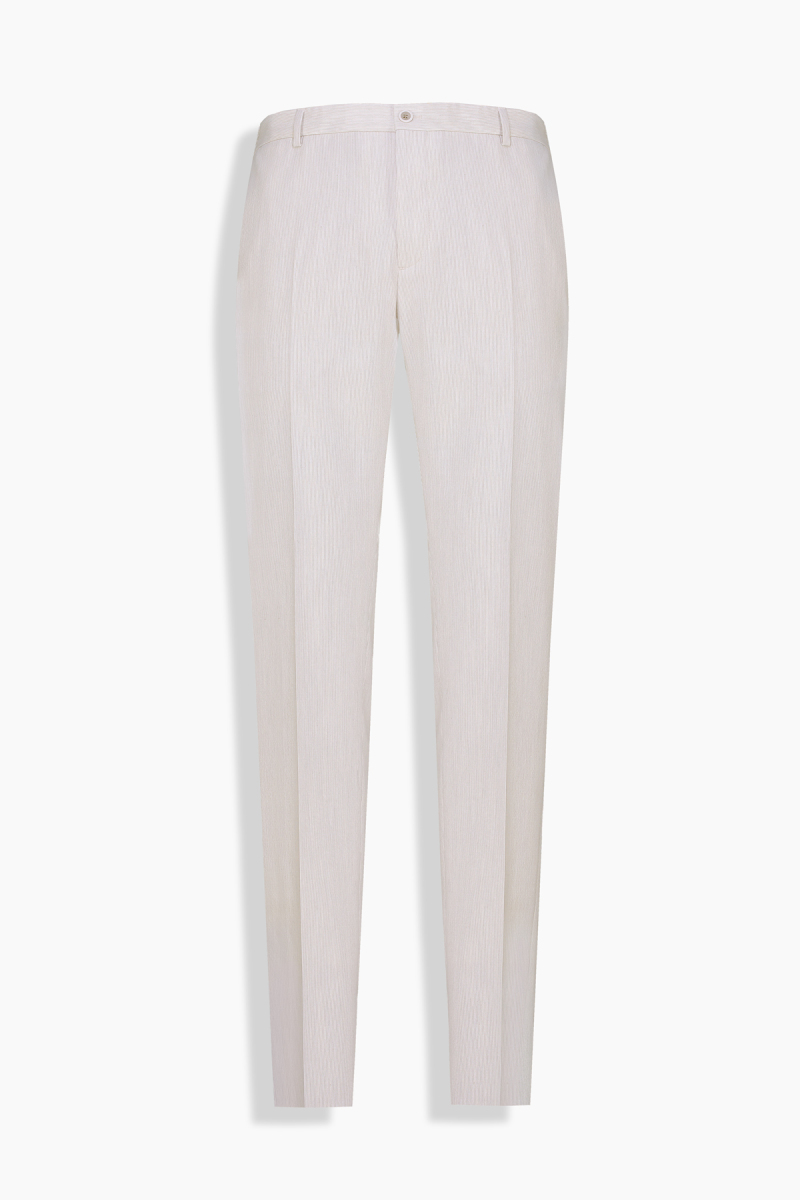 Amara Siduri Slim Fit Taş Rengi Takım Elbise - 4