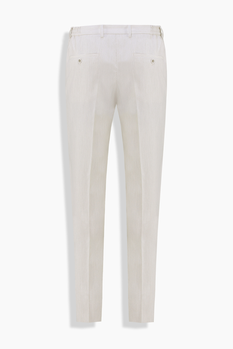 Amara Siduri Slim Fit Taş Rengi Takım Elbise - 5