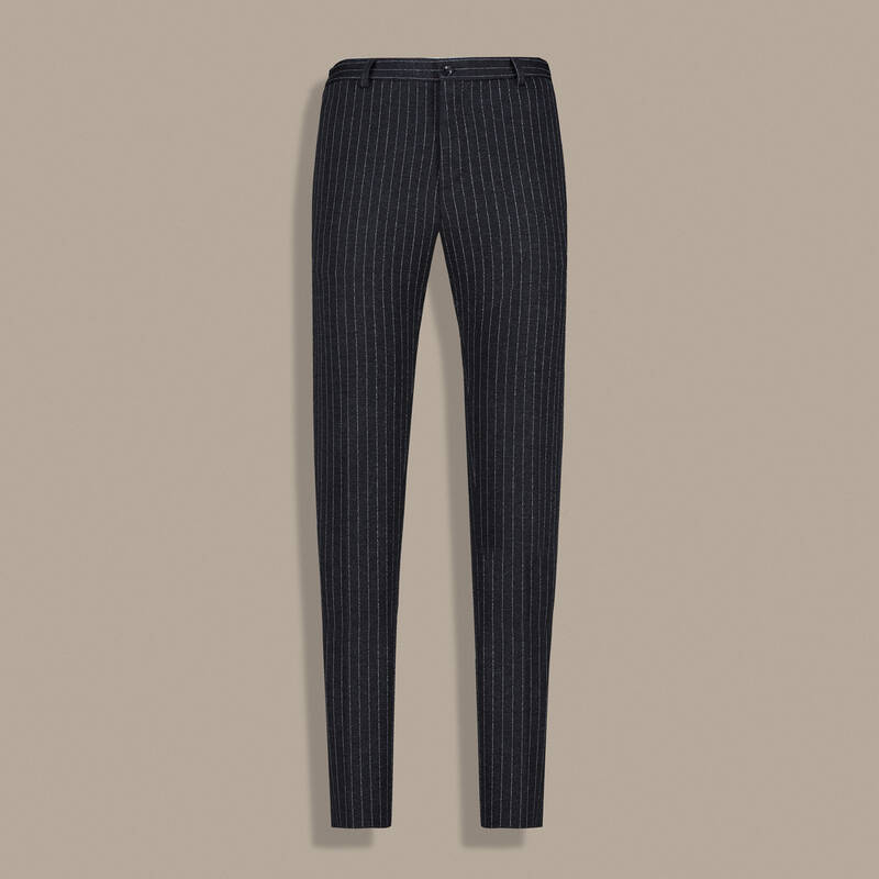 Amara Siduri Slim Fit Siyah Takım Elbise - 6