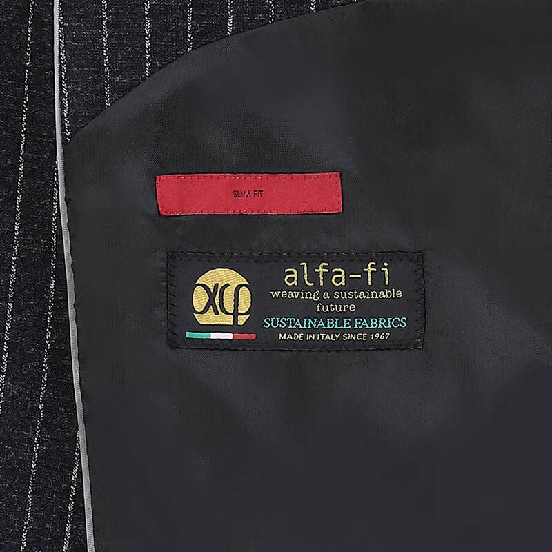 Amara Siduri Slim Fit Siyah Takım Elbise - 7