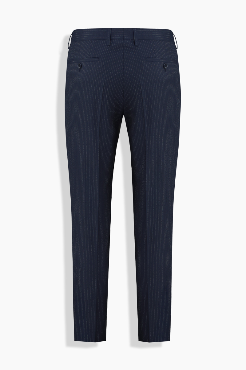 Amara Slim Fit Koyu Lacivert Takım Elbise - 4