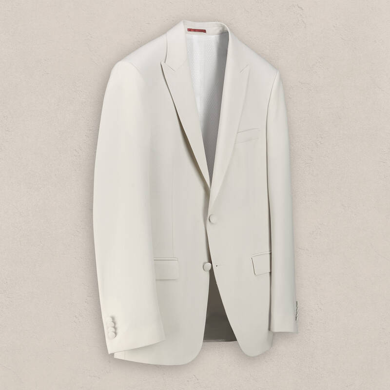 Amara Yelek Papyon Takım Ekru Slim Fit Smokin - 4