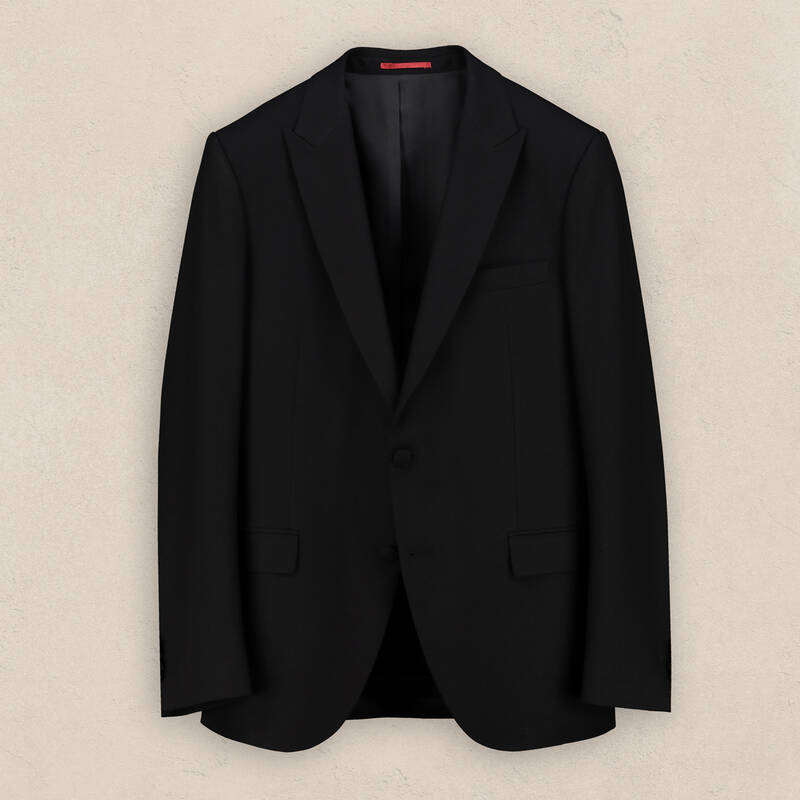 Amara Yelek Papyon Takım Slim Fit Siyah Smokin - 1