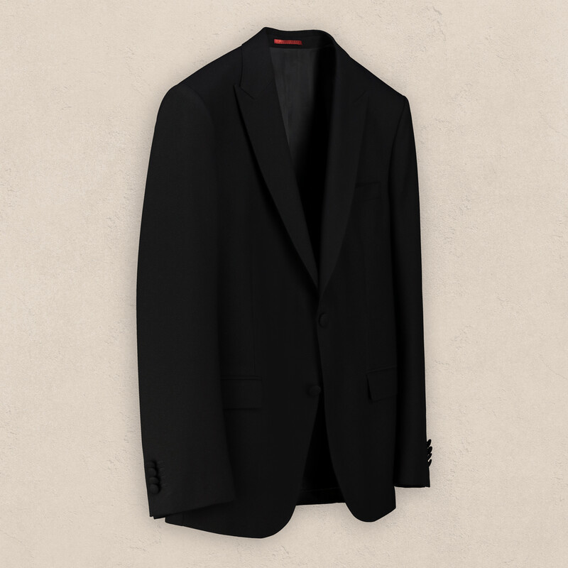 Amara Yelek Papyon Takım Slim Fit Siyah Smokin - INTERVIEW