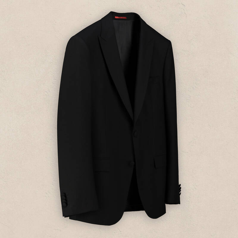 Amara Yelek Papyon Takım Slim Fit Siyah Smokin - 2