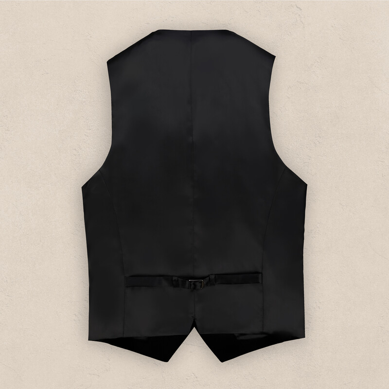 Amara Yelek Papyon Takım Slim Fit Siyah Smokin - INTERVIEW