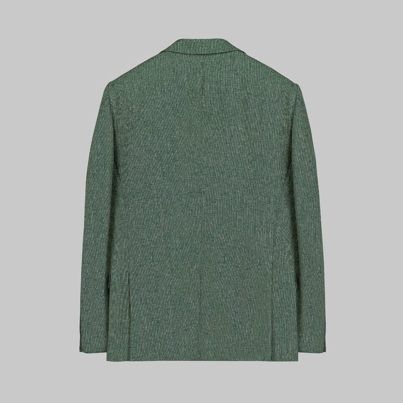 Amara Slim Fit Yeşil Ceket - 3