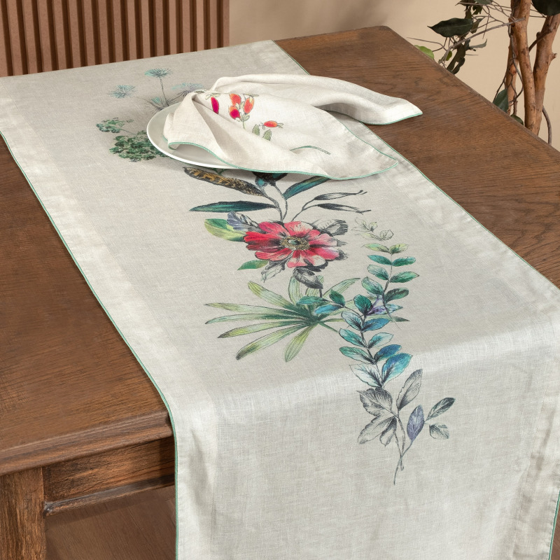 Amore Keten 50x170 Runner Bej 