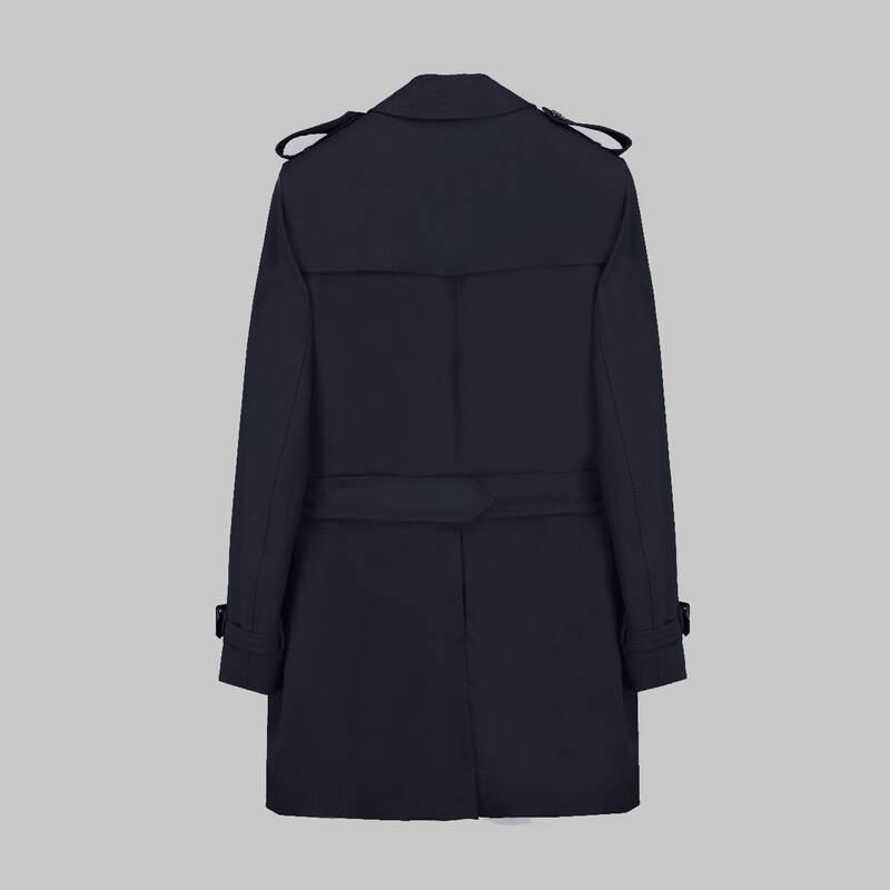 Amsterdam Lacivert Trençkot - 3