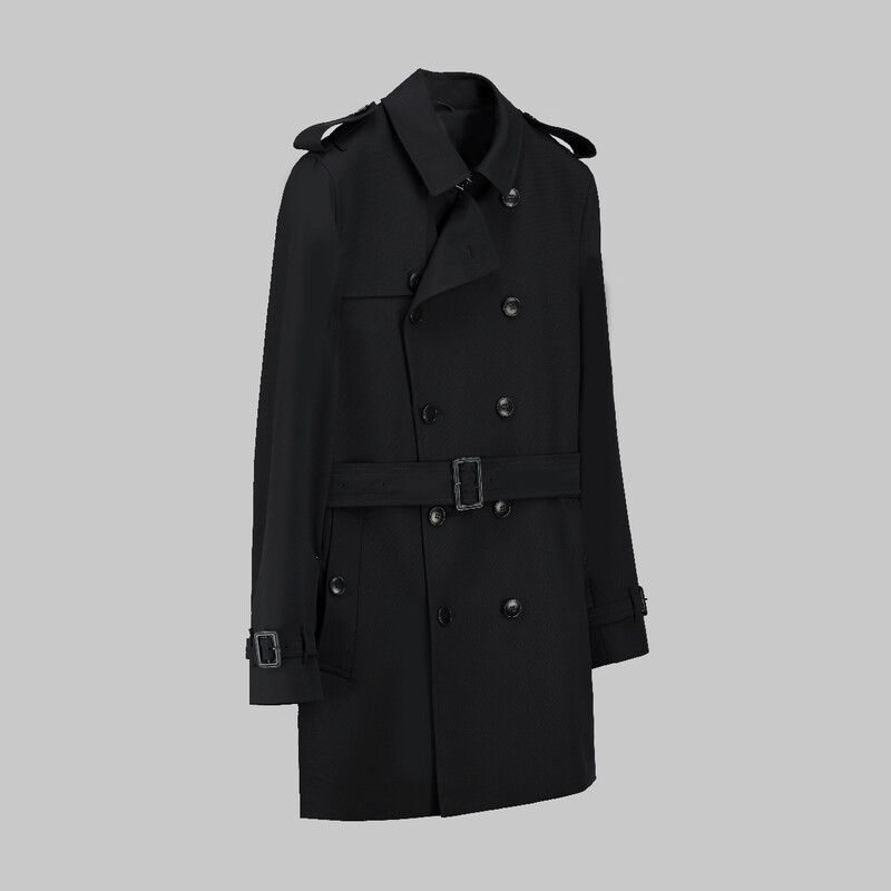 Amsterdam Siyah Trençkot - SARAR