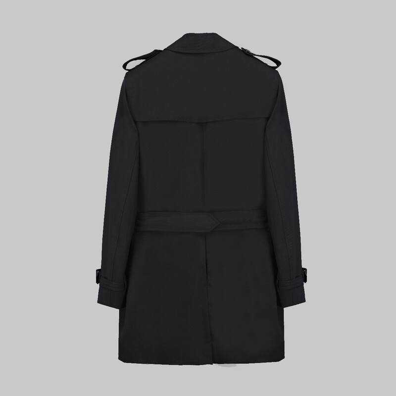 Amsterdam Siyah Trençkot - SARAR