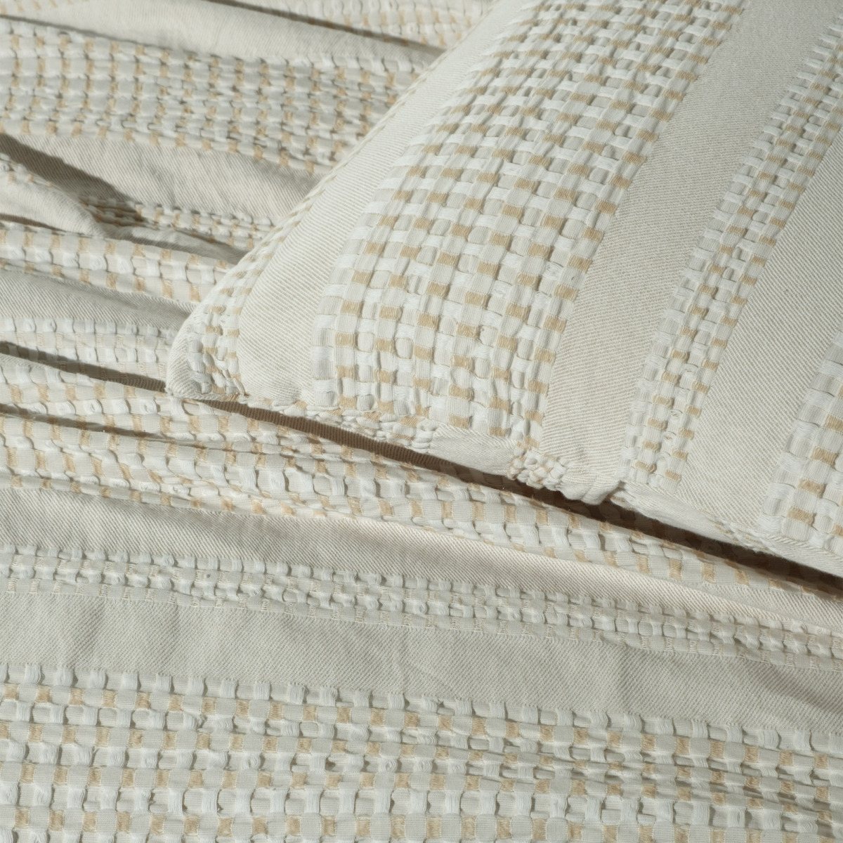 Anthos Yatak Örtüsü Çift Kişilik Bej - 3