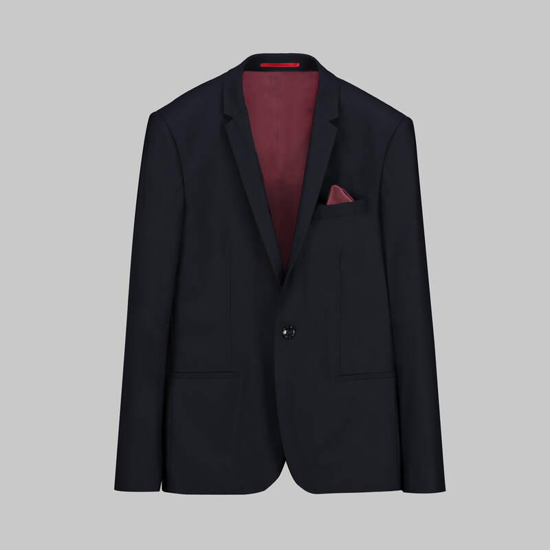 Apollo Siduri Ekstra Slim Koyu Lacivert Takım - 1